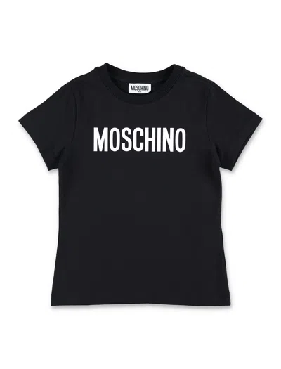 Moschino Kid - Logo T-shirt In Black