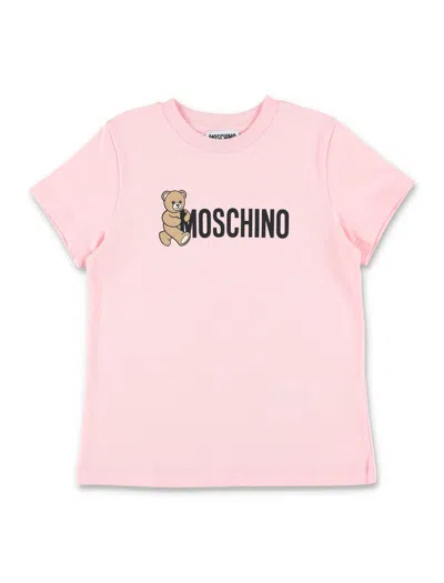 Moschino Kid - Logo T-shirt In Pink