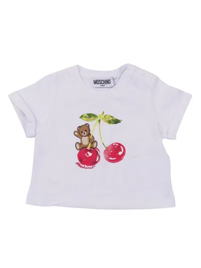 Moschino Kid Blusa M/c In White
