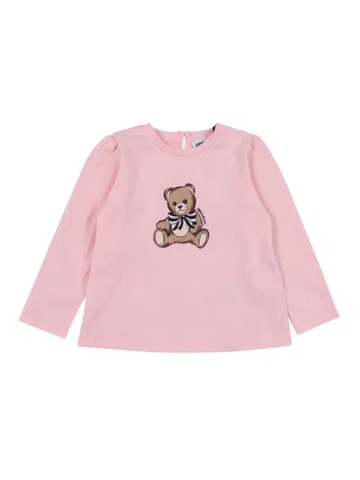 Moschino Kid Blusa M/l In Pink
