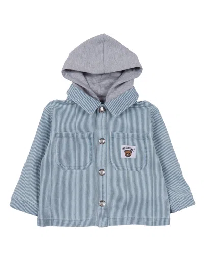 Moschino Kid Giubbino Denim In Multi