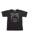 MOSCHINO KID MAXI T-SHIRT WITH STUDS