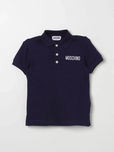 Moschino Kid Polo Shirt  Kids Color Blue