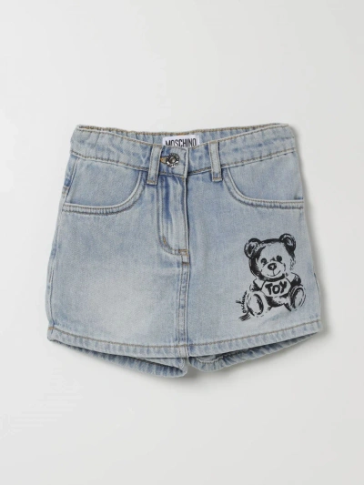 Moschino Kid Short  Kids Color Blue