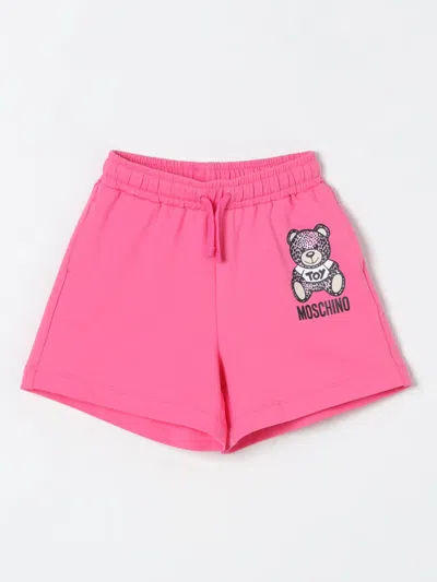 Moschino Kid Short  Kids Color Fuchsia