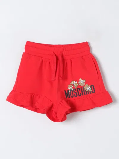 Moschino Kid Shorts  Kids Colour Red