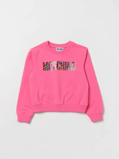 Moschino Kid Sweater  Kids Color Fuchsia