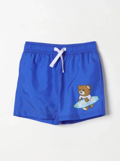 Moschino Kid Swimsuit  Kids Color Blue In Blue