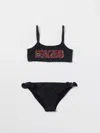 Moschino Kid Swimsuit  Kids Color Black In Black