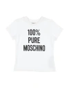 Moschino Kid T-shirt M/c Toddler Girl T-shirt White Size 6 Cotton In White