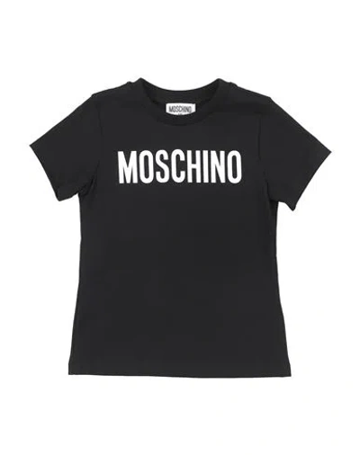 Moschino Kid Babies'  T-shirt M/c Toddler T-shirt Black Size 6 Cotton, Elastane