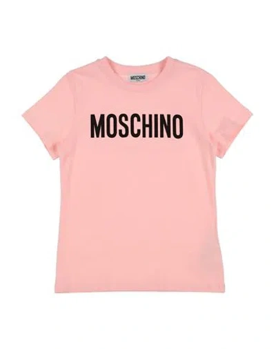 Moschino Kid Babies'  T-shirt M/c Toddler T-shirt Light Pink Size 5 Cotton, Elastane