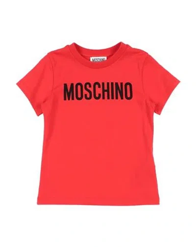Moschino Kid Babies'  T-shirt M/c Toddler T-shirt Red Size 6 Cotton, Elastane