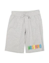 Moschino Kid Toddler Boy Shorts & Bermuda Shorts Grey Size 4 Cotton, Elastane In Gray