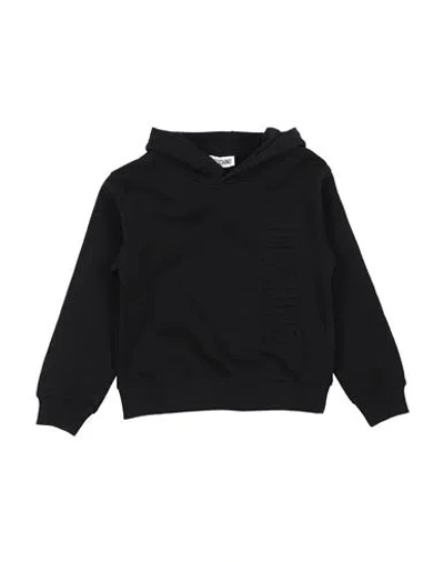 Moschino Kid Babies'  Toddler Boy Sweatshirt Black Size 4 Cotton