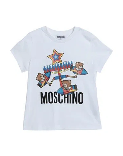 Moschino Kid Babies'  Toddler Boy T-shirt White Size 6 Cotton, Elastane
