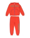 Moschino Kid Toddler Boy Tracksuit Orange Size 6 Cotton, Elastane In Red