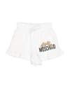Moschino Kid Toddler Girl Shorts & Bermuda Shorts Off White Size 6 Cotton, Elastane In Off White