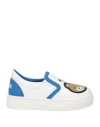 Moschino Kid Toddler Girl Sneakers White Size 10c Leather In White
