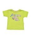 Moschino Kid Babies'  T-shirts In Green