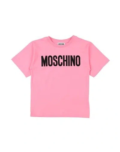 Moschino Kid Babies'  Toddler Girl T-shirt Pink Size 6 Cotton, Elastane