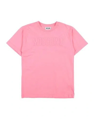 Moschino Kid Babies'  Toddler T-shirt Pink Size 6 Cotton