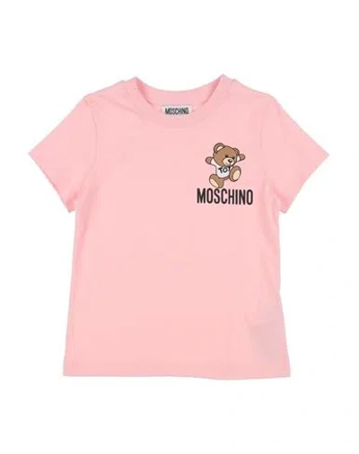 Moschino Kid Babies'  Toddler T-shirt Pink Size 5 Cotton, Elastane