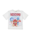 Moschino Kid Toddler T-shirt White Size 5 Cotton, Elastane In White