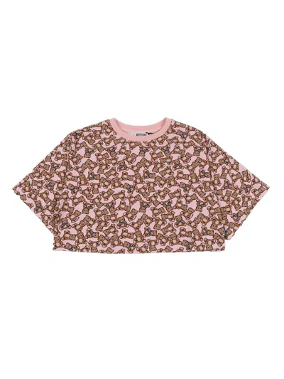 Moschino Kid T-shirt M/c In Multi