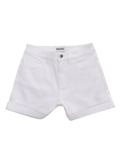 Moschino Kid Kids' White Shorts