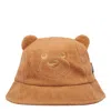 Moschino Kids Brown Modal Blend Hats In Brown