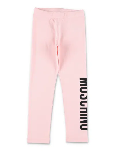 Moschino Kids Chic Mini Trousers For Girls In Pink