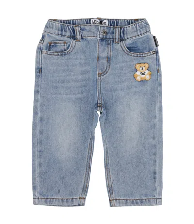 Moschino Babies'  Kids Jeans Blue