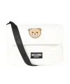 Moschino Teddy-print Changing Bag In White