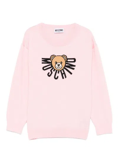 MOSCHINO MOSCHINO KIDS LOGO SWEATER