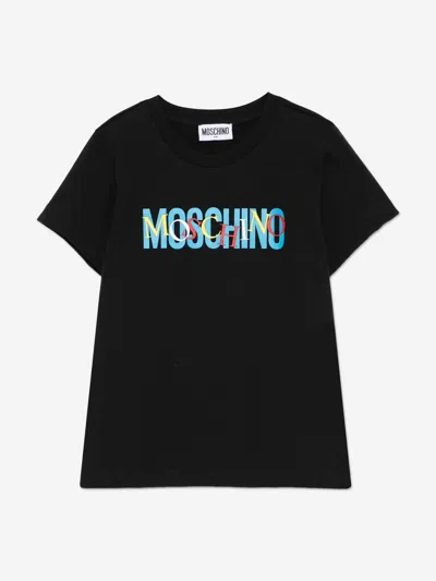 Moschino Kids Logo T-shirt In Multi