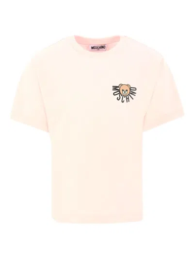 MOSCHINO MOSCHINO KIDS TEDDY BEAR LOGO T-SHIRT