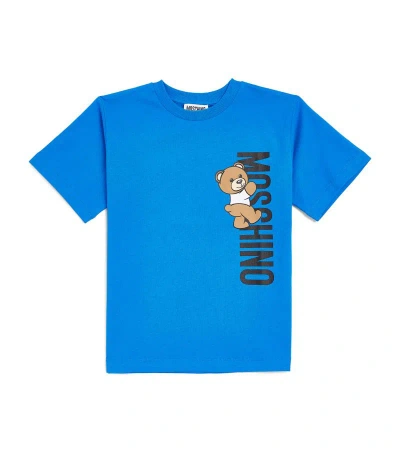 Moschino Kids Teddy Bear T-shirt (4-14 Years) In Blue