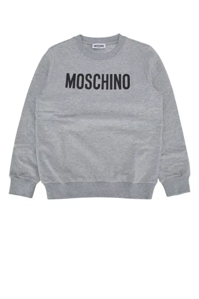 Moschino Kids Tracksuit Addition In Gray