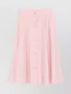 Moschino Knee Length A-line Skirt With High Waist