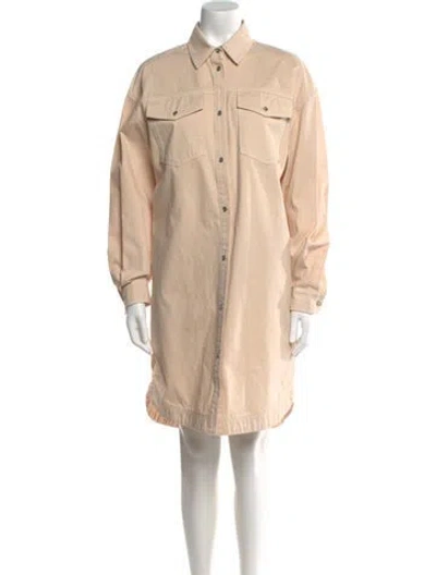 Pre-owned Moschino Knee-length Dress In Neutral