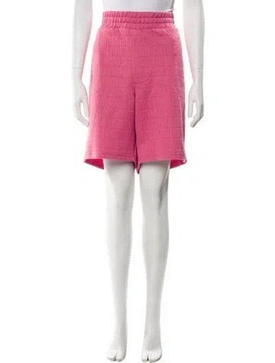 Pre-owned Moschino Knee-length Shorts In Pink
