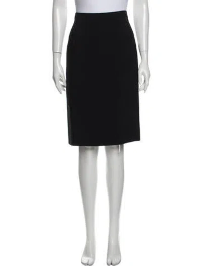 Pre-owned Moschino Knee-length Skirt In Blue