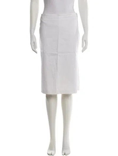 Pre-owned Moschino Knee-length Skirt In Neutral