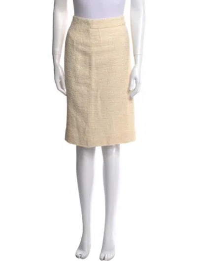 Pre-owned Moschino Knee-length Skirt In Neutral