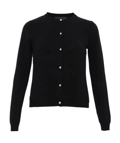 MOSCHINO KNITTED BUCKLE CARDIGAN