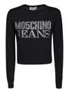 Moschino Wool Sweater In Black