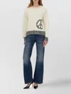 Moschino Cotton And Nylon Pullover Urban