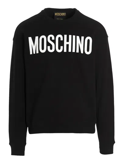 MOSCHINO LABEL SWEATSHIRT