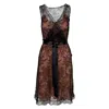 Moschino Lace Dress With Pink Camisole - '10s In Black